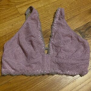 Lavender Secret Treasures Intimates Unlined Bralette with Open Back -  XL